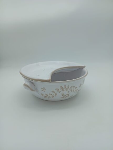 Scola Mozzarella Classic Dipinto a mano Tortora