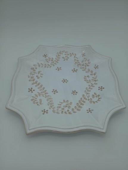 Vassoio con punte diam. 31 cmx 31 cm