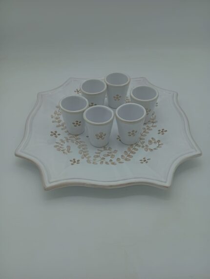 Servizio di Limoncello 6 PZ diam.31x31