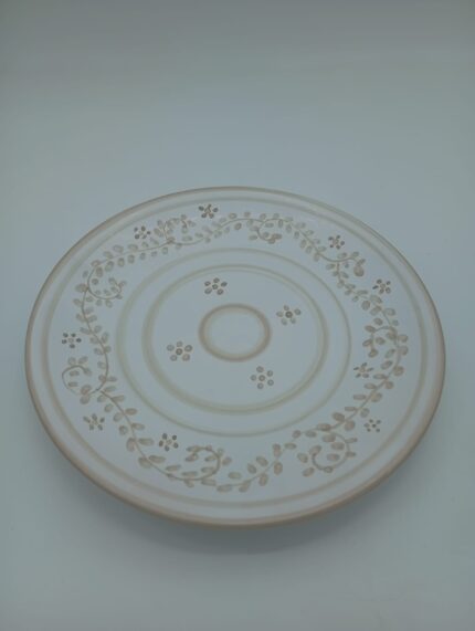 Piatto in Ceramica Dipinto a mano Diam.25 cm