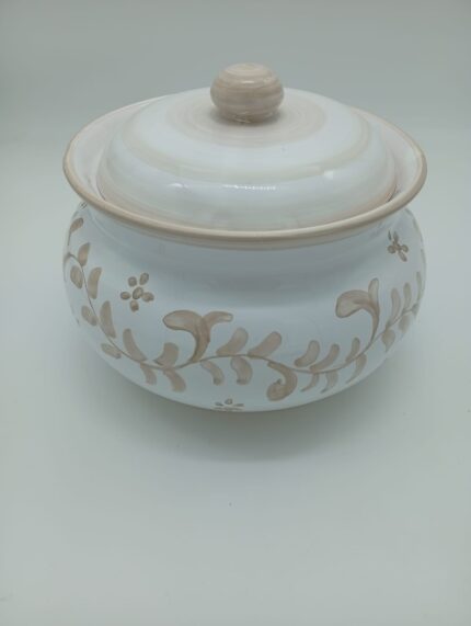 Biscottiera diam.20 cm in ceramica