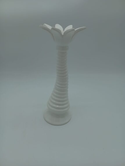 Porta Candela a Fiore H.25 cm