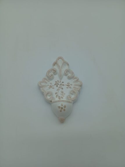 Acquasantiera Tortora 12x 7 cm